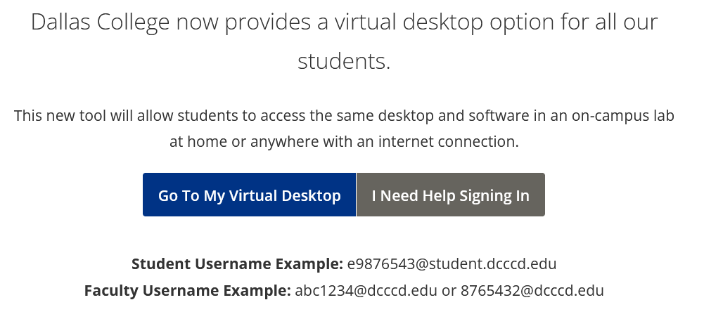 Virtual Desktop Instructions image